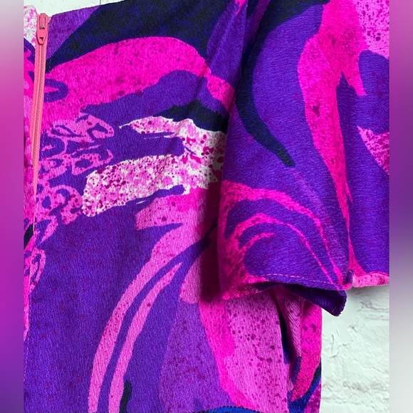 Vintage 60s Hawaiian Dress - Picture 8 of 9